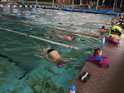 Swimmers go through their paces in training. Picture credits: David Isaacson