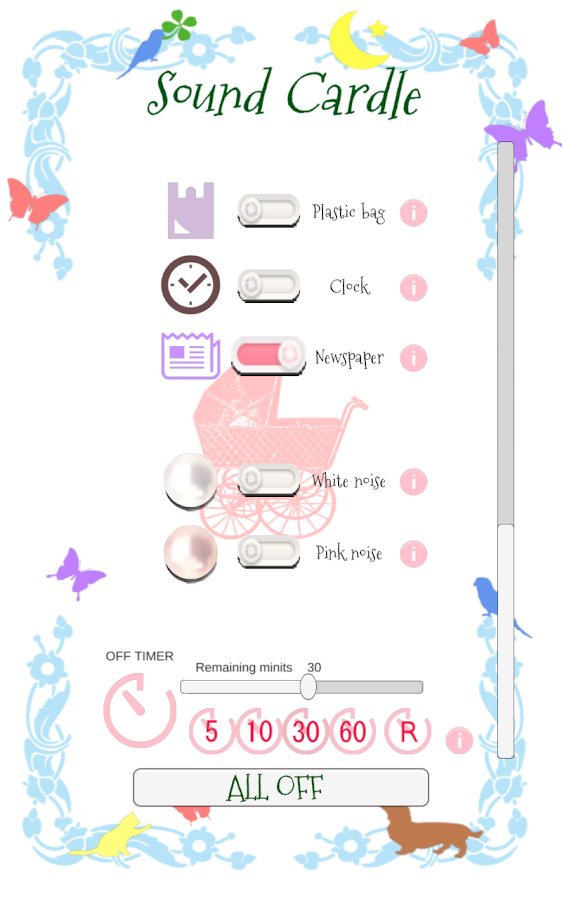    Sound Cradle :Baby Sleep Sound- screenshot  