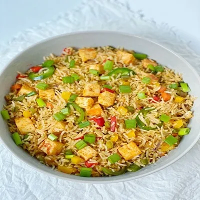 Schezwan Paneer Fried Rice