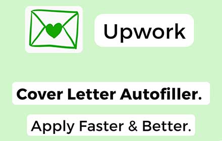 Upwork Cover Letter Autofiller Preview image 0