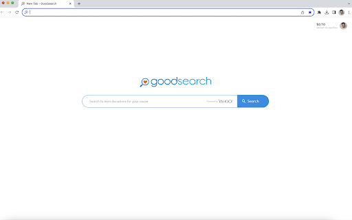 Goodsearch - Search & earn money for charity