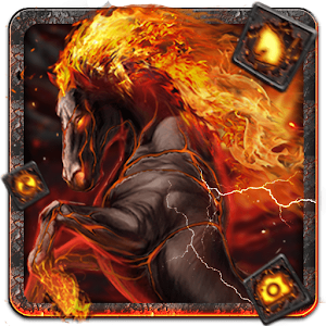 Download Hell Burning Horse Theme For PC Windows and Mac