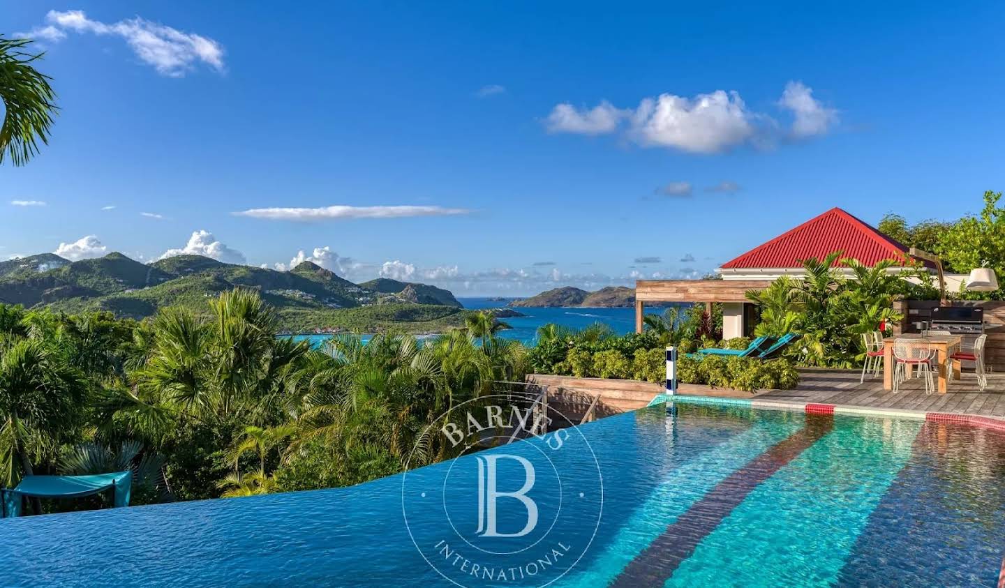 Villa with pool and terrace Saint Barthelemy