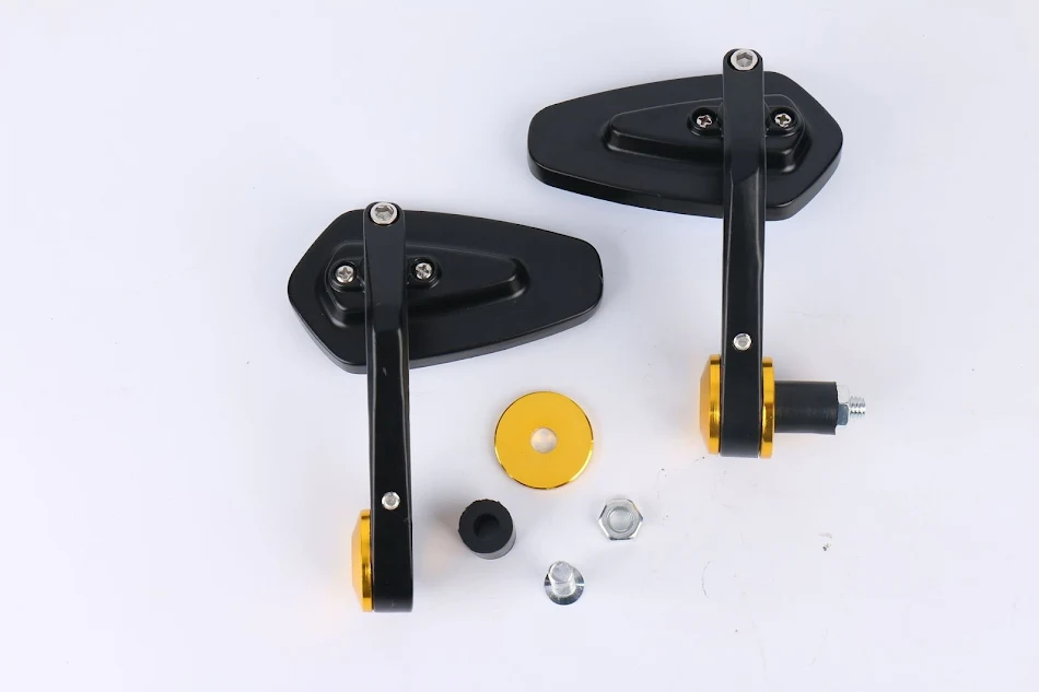 Espejo retrovisor giratorio para motocicleta y vehículo eléctrico Mejora la visibilidad y seguridad al conducir con ajuste flexible para una vista óptima.