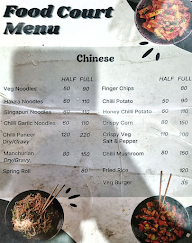 Food Court menu 1