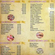 Jain Family Restaurant menu 3