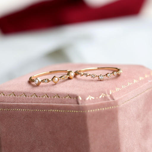 Title 2, Womens Fashion 925 Silver Simple Ring with Zir...
