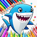 Baby Shark Coloring Book