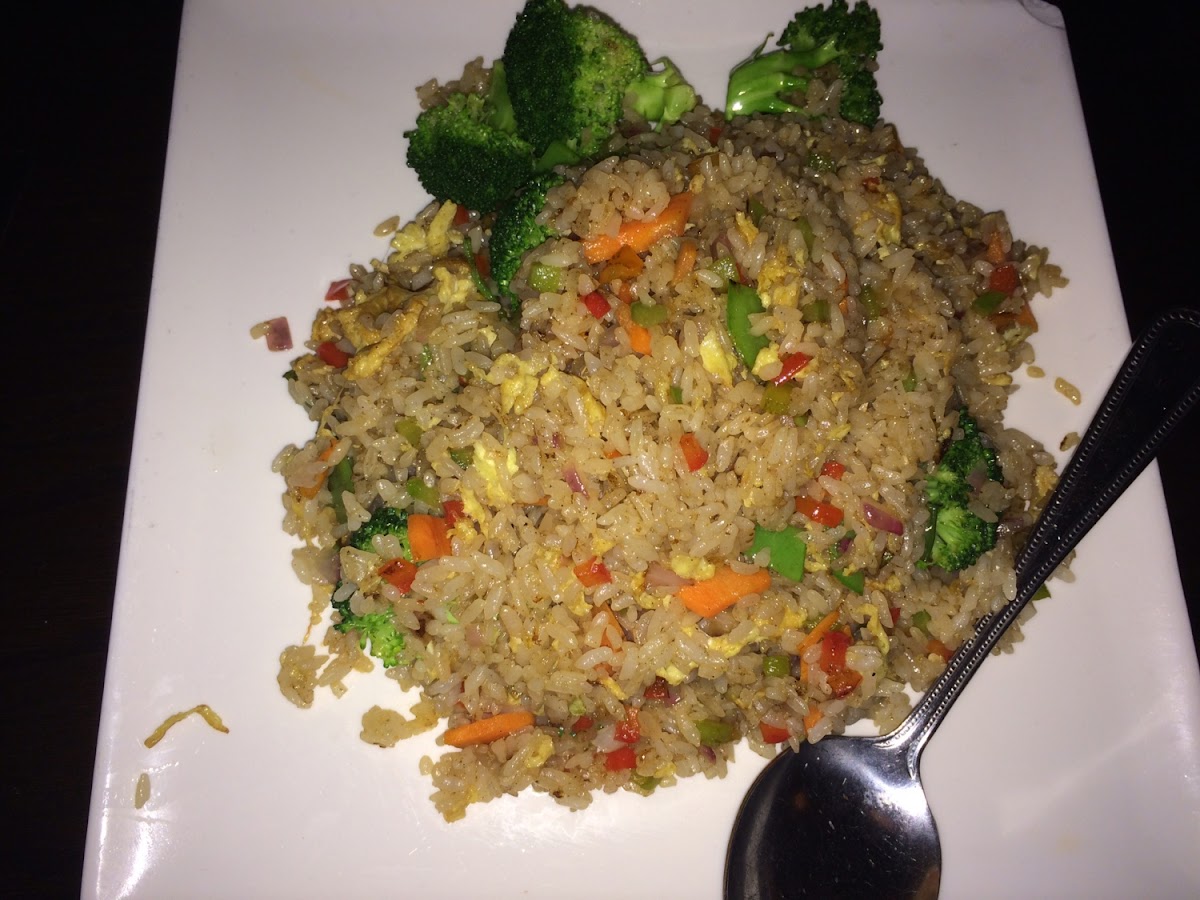 Vegetable fried rice