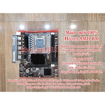 [Có Sỉ]Combo Mainboard X58 1366 X5650 6 Nhân, Giá Quá Tốt So Với H61, H81, B75, X79, I5 2500, I7 3770
