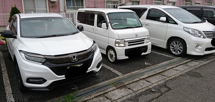 ヴェゼルのバモス・アルファード・洗車に関するカスタム事例の投稿画像1枚目