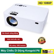 Máy Chiếu Mini, Máy Chiếu Kaw K435 Kết Nối Wifi, Âm Thanh Chân Thực, Hình Ảnh Sắc Nét, Độ Phân Giải Cao, Ảnh To Và Rộng