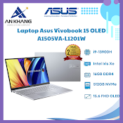 Laptop Asus Vivobook 15 Oled A1505Va - L1201W (Intel Core I9 - 13900H | 16Gb | 512Gb | Intel Iris Xe | 15.6 Inch Fhd | Win 11 | Bạc) - Hàng Chính Hãng