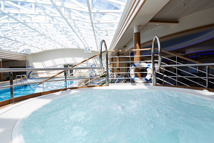 Pool by day, club by night: The Hollywood Pool Club may turn out to be your  favorite hangout on Majestic Princess. 