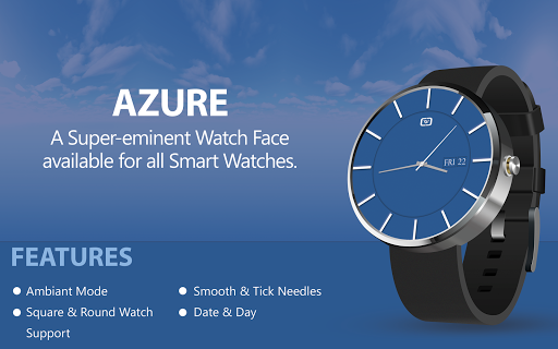 HD Watch face - Azure