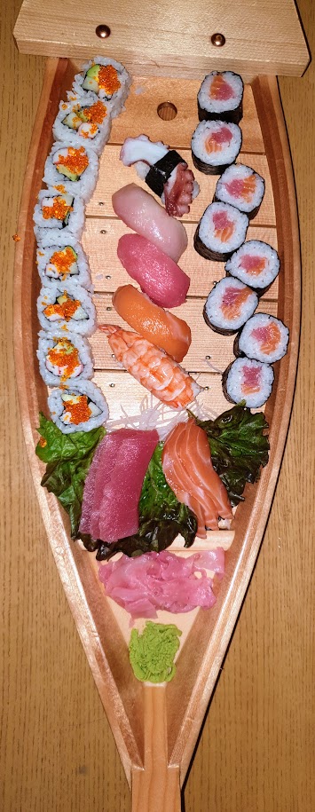 sushi and sashimi