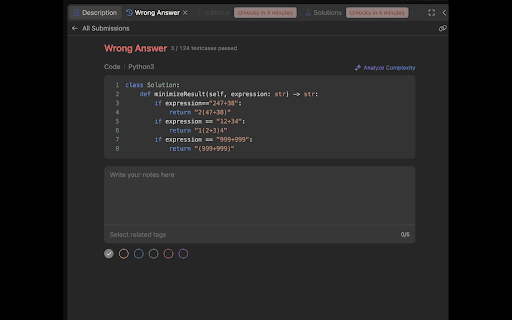 LeetCode No-Hints Mode screenshot 3
