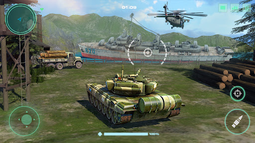 Screenshot Tank Battle Game - War Game 3D