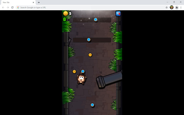 Sling Tomb Adventure Game chrome extension