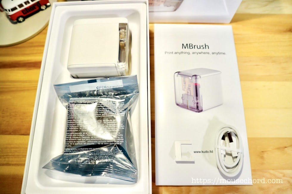 モバイルプリンタ「MBrush」購入Review - MouseChord.com