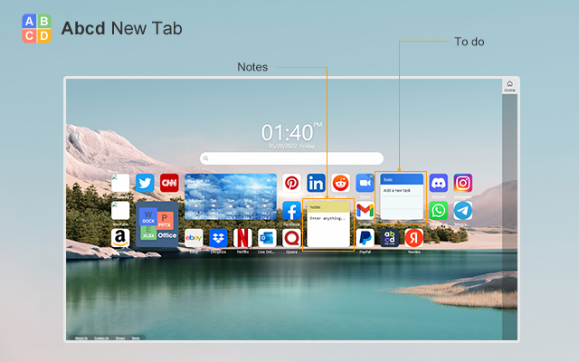 Abcd New Tab Preview image 6