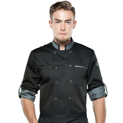 Title 1, Chefs Long Sleeved Hotel Kitchen Uniform