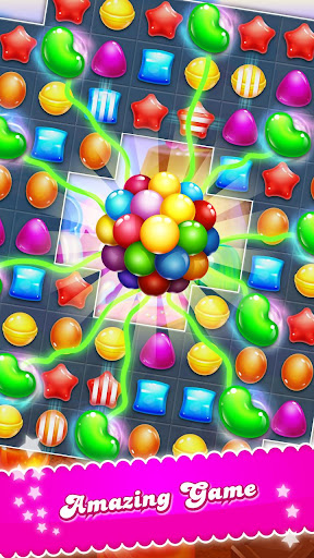 キャンディーゲーム 無料:ゼリークラッシパズル