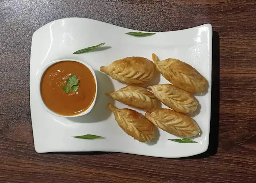 Veg Fried Momos [10 Pieces[