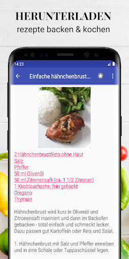 Fleisch und Geflügel rezepte app kostenlos offline