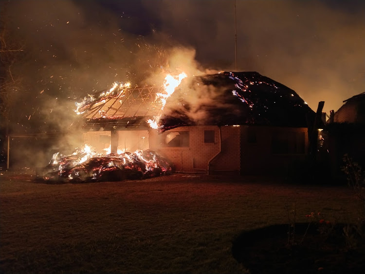 A fire ravaged the home of Tshwane emergency services department's deputy chief.