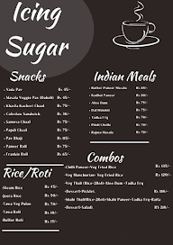 Icing Sugar menu 1