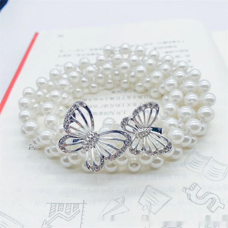 Dames witte parel tailleketting Mode sieraden Versier je taille met deze elegante en stijlvolle tailleketting voor een chique uitstraling.