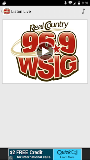 Real Country 96.9 WSIG Mobile