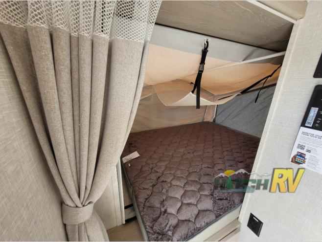 The bed tents are perfect for getting a cozy nights sleep.