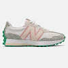 new balance x casablanca 327 munsell white with green