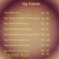 Gupta Veg  Kebab Prantha menu 1