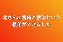 北さんに宮侑と宮治という義弟ができました