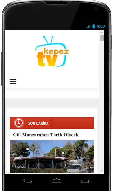 Android application Antalya Kepez TV screenshort
