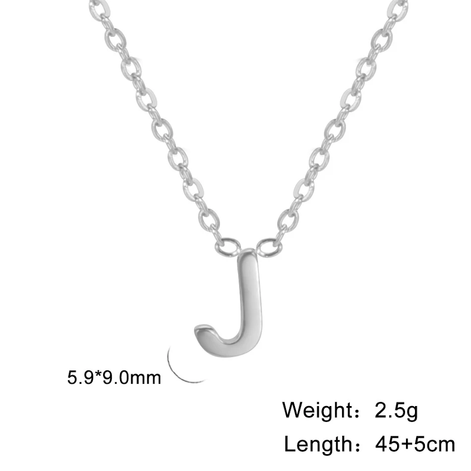 Chaîne Croisée Soudée Polie Concentrée Couleur Acier 26 Lettres Anglaises Parfaite pour Personnaliser Vos Bijoux avec Gravure.