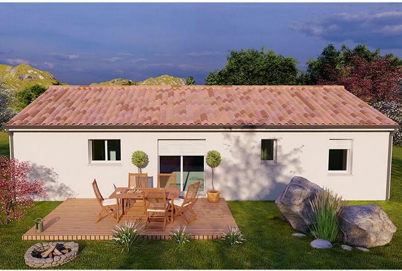  Vente Terrain + Maison - Terrain : 900m² - Maison : 90m² à Rion-des-Landes (40370) 