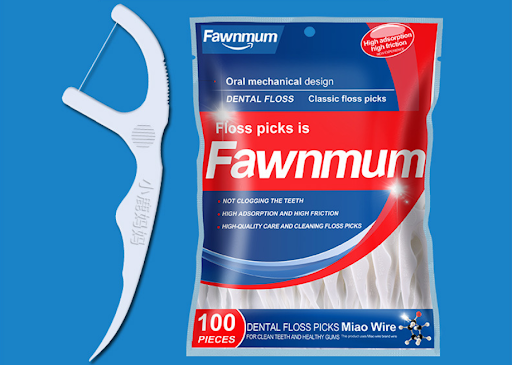 Title 2, Classic Dental Floss Sticks 100pcs Per Bag. Con...