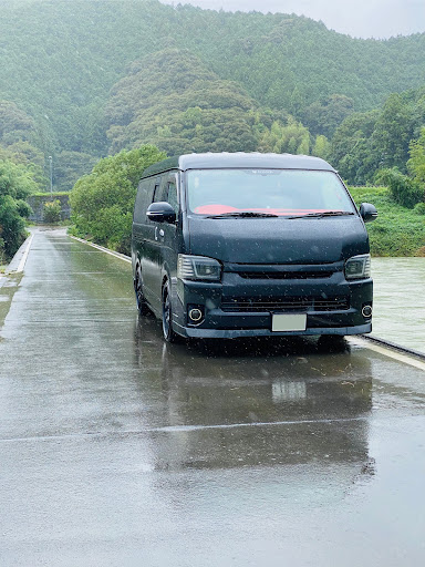 ハイエース Trh211kの車中泊の旅 佐田の沈下橋 しまなみ海道 泡パーティーに関するカスタム メンテナンスの投稿画像 車 のカスタム情報はcartune