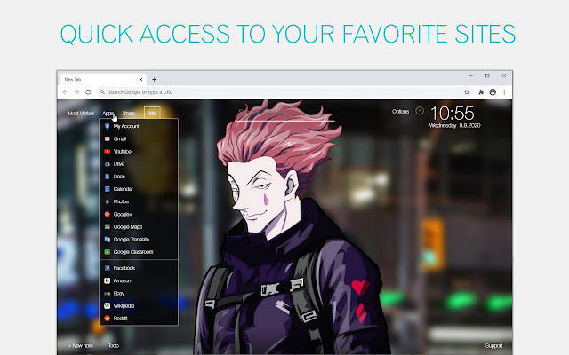 Hunter X Hunter Hisoka Wallpapers Hxh New Tab