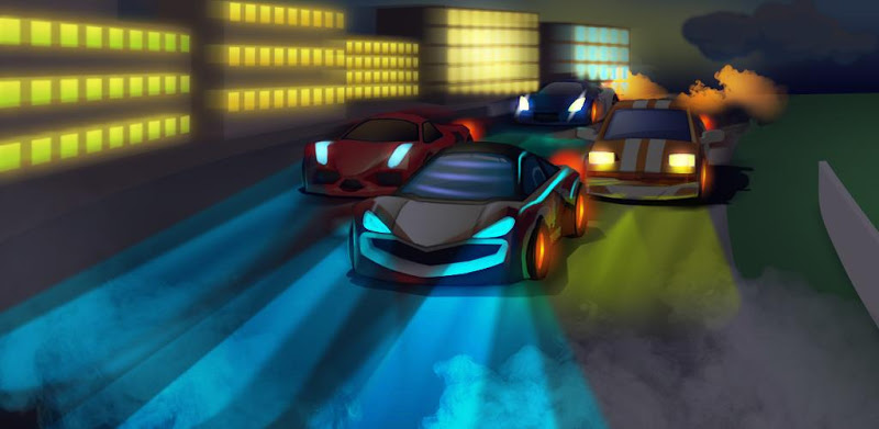 Merge Car - offline idle car racing game