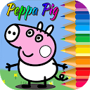 Descargar la aplicación Little Pigs Coloring with Peppa Game Instalar Más reciente APK descargador