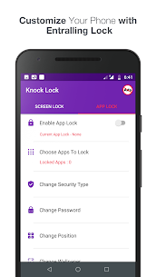 Knock lock screen – Applock Premium (Unlocked) 2