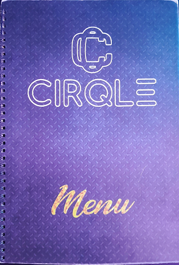 Cirqle menu 