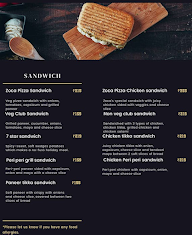 ZOCA Cafe menu 8