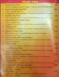 Punjabi Thali & Combos menu 2