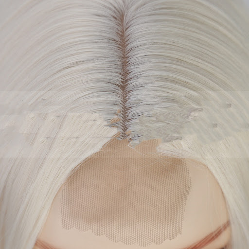 Title 6, Long Lace Front Chemical Fiber Headgear for a n...